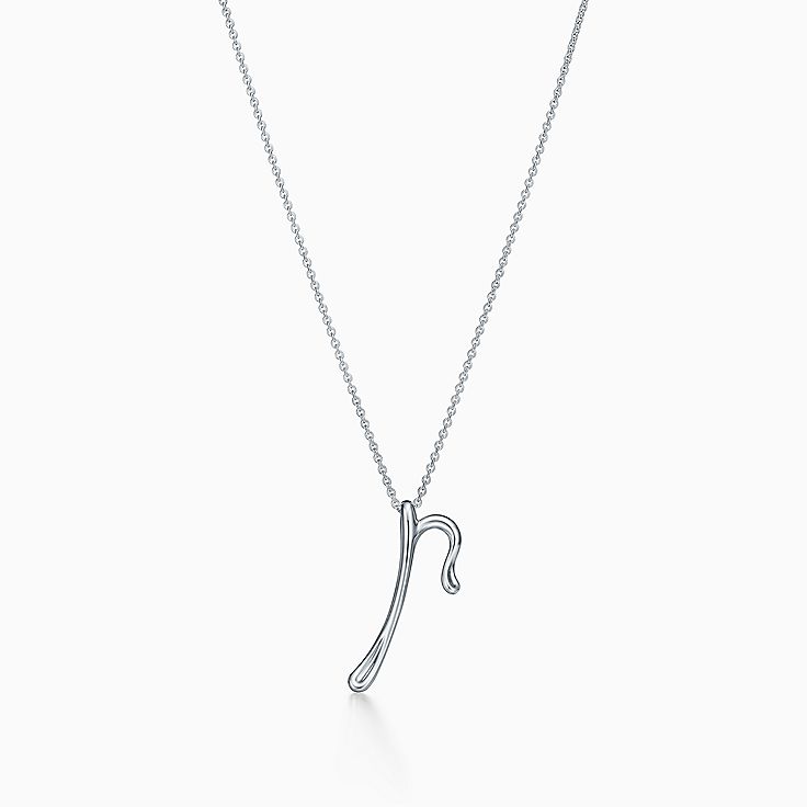 Elsa Peretti Anhänger Mit Buchstabe P Aus Sterlingsilber Größe Small Co - Elsa Peretti Letter E Pendant