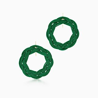 Elsa Peretti®: Aretes de gancho circulares