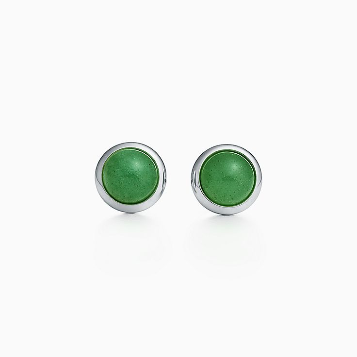 tiffany jade earrings