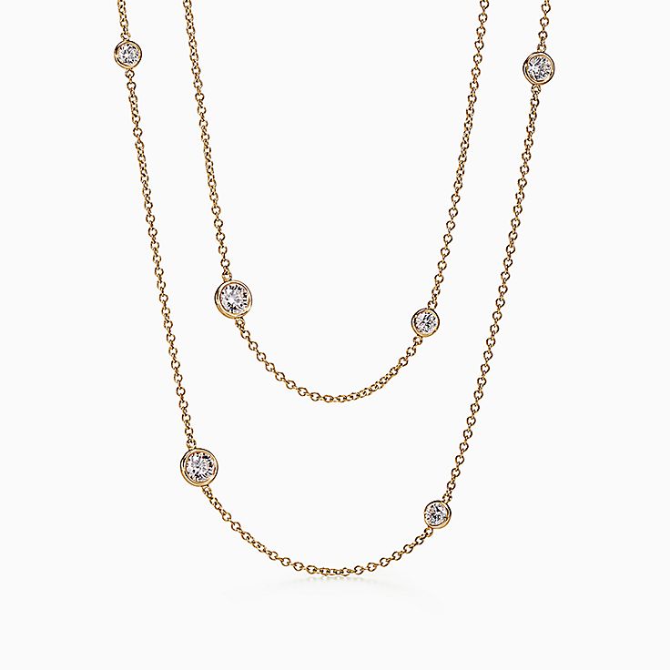 elsa peretti diamonds by the yard sprinkle necklace