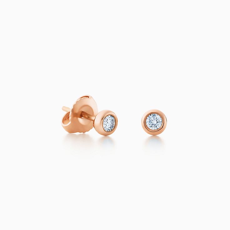 Elsa Peretti Earrings With Diamonds Tiffany Co