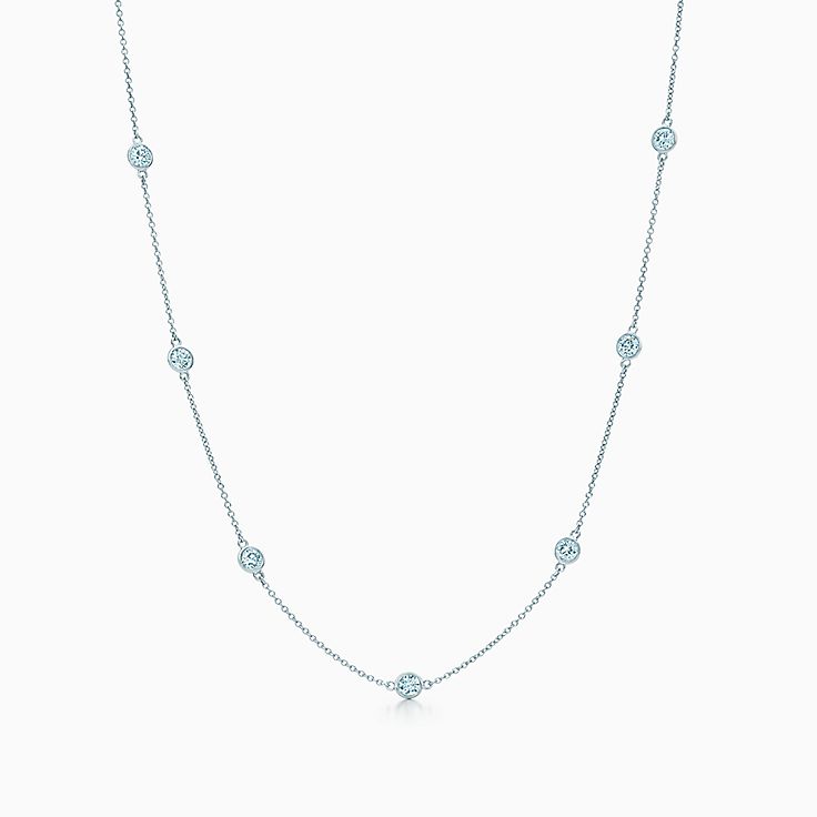 Tiffany and co diamonds deals by the yard necklace