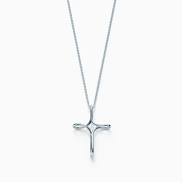 elsa peretti infinity cross necklace