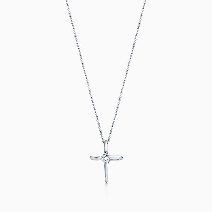 elsa peretti infinity cross necklace