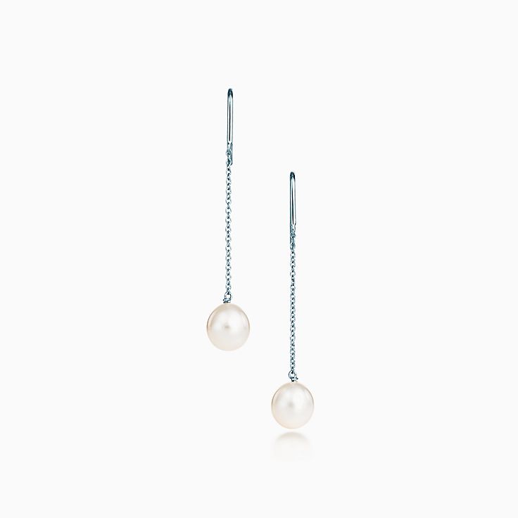 Pearl Earrings Studs Hoops Tiffany Co New