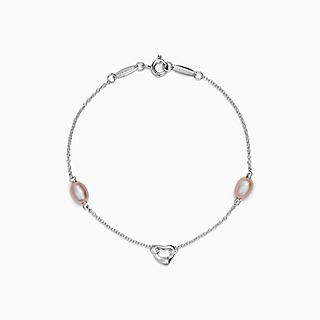 Elsa Peretti™: Pearls by the Yard™ Open Heart 手鍊