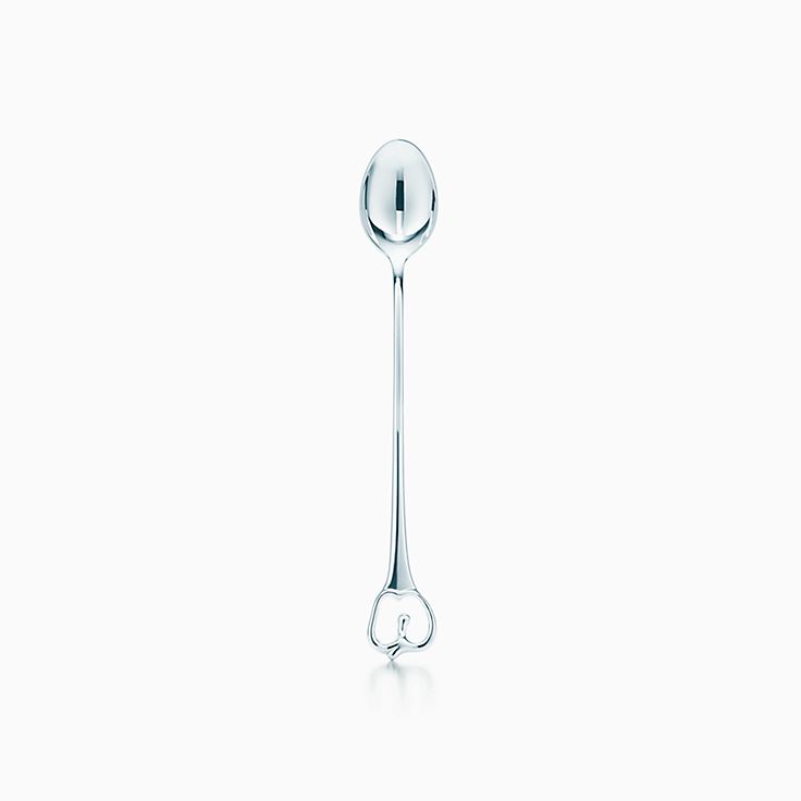 Elsa Peretti® Apple feeding spoon in sterling silver.