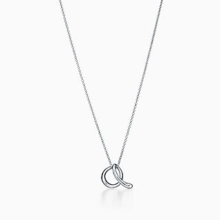 Elsa Peretti®:Colgante de alfabeto con letra A