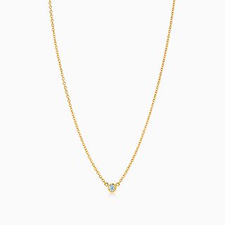 Elsa Peretti®:Colgante Diamonds by the Yard™ con un solo diamante
