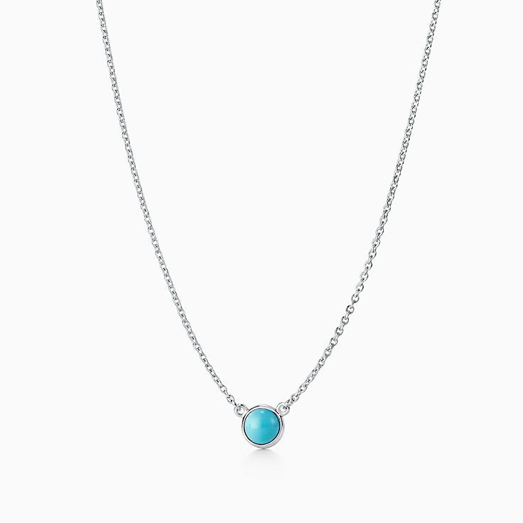 Elsa Peretti™ Color by the Yard Turquoise Pendant in Silver