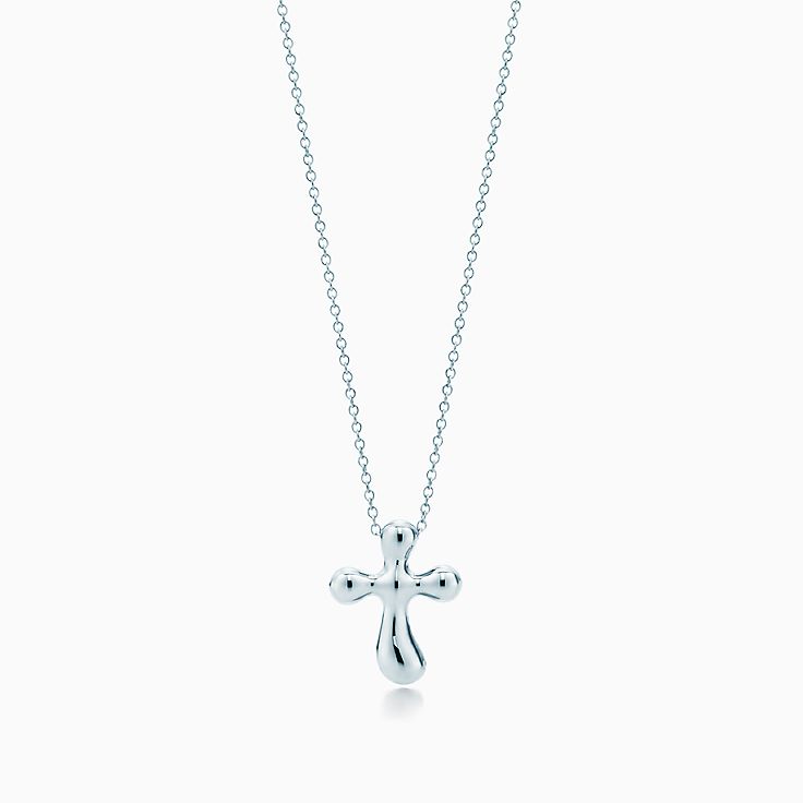 tiffany and co cross necklace