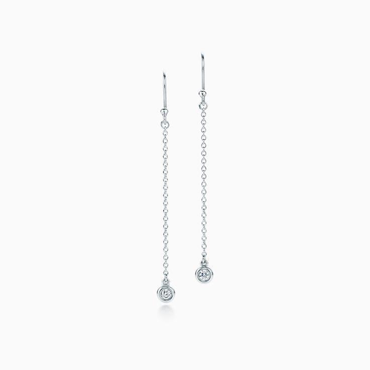 Chained Drops, Pure Silver Dangle Earrings – Shilphaat.com
