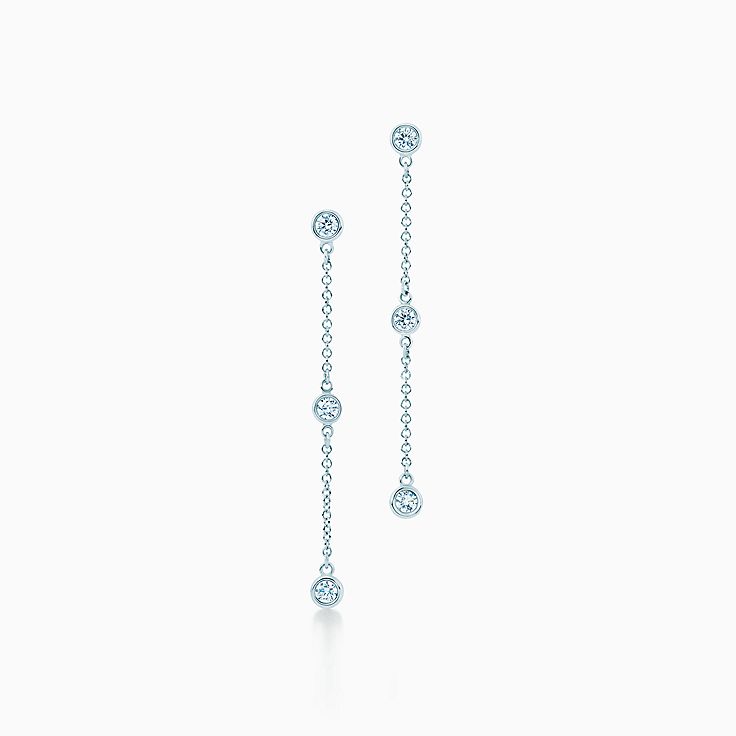 tiffany and co drop earrings