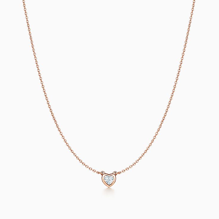 tiffany heart pendant diamond