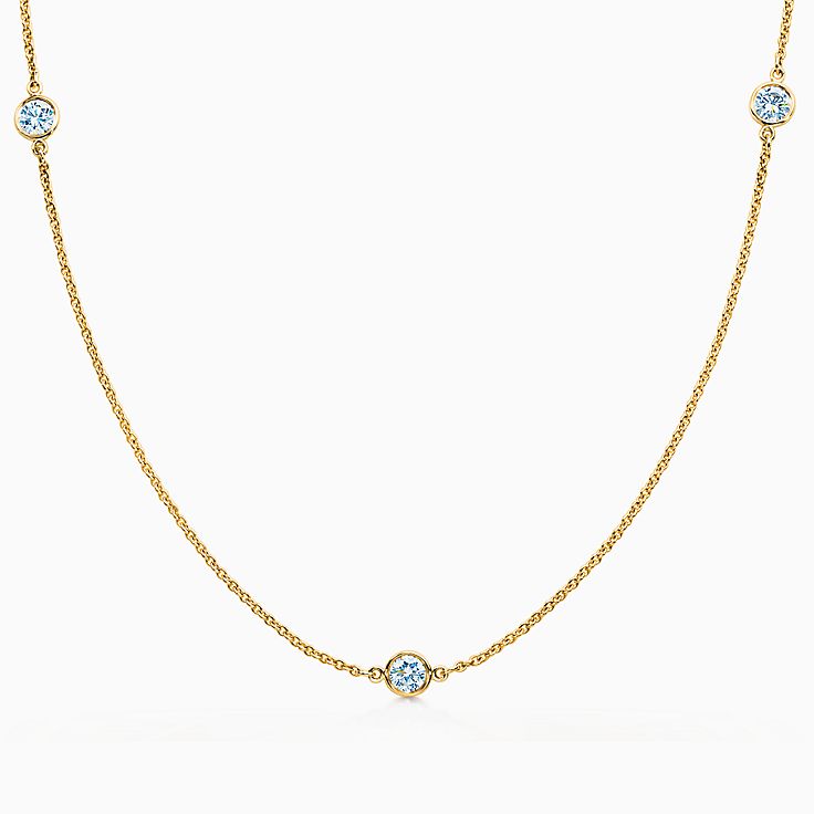 fake diamonds by the yard necklace