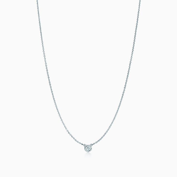 Elsa Peretti® Diamonds by the Yard® Single Diamond Pendant in