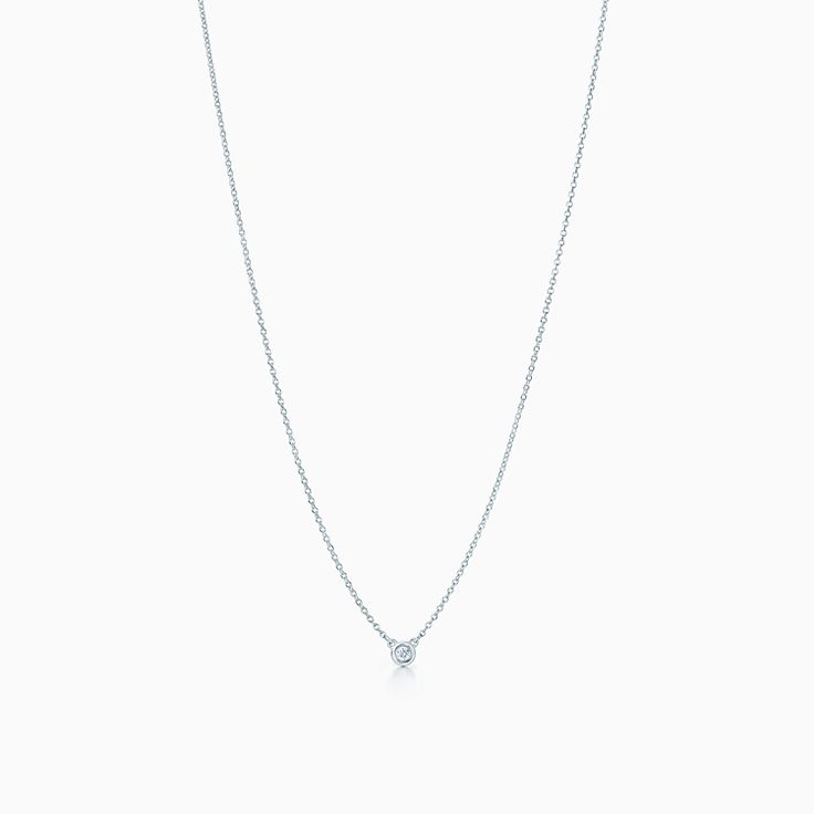 tiffany diamond pendant necklace