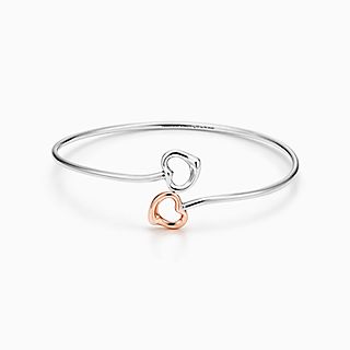 Elsa Peretti™:Double Open Heart Bangle