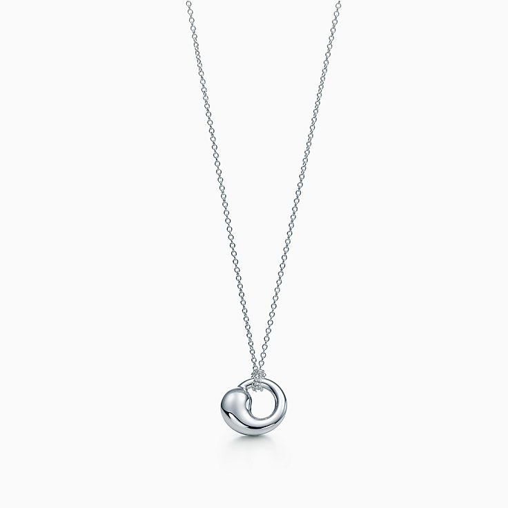 Elsa Peretti Eternal Circle Pendant In Sterling Silver Medium Tiffany Co - Elsa Peretti Circle Pendant Elsa Peretti Eternal Circle Pendant In Sterling Silver Medium Tiffany Co - Elsa Peretti Circle Pendant