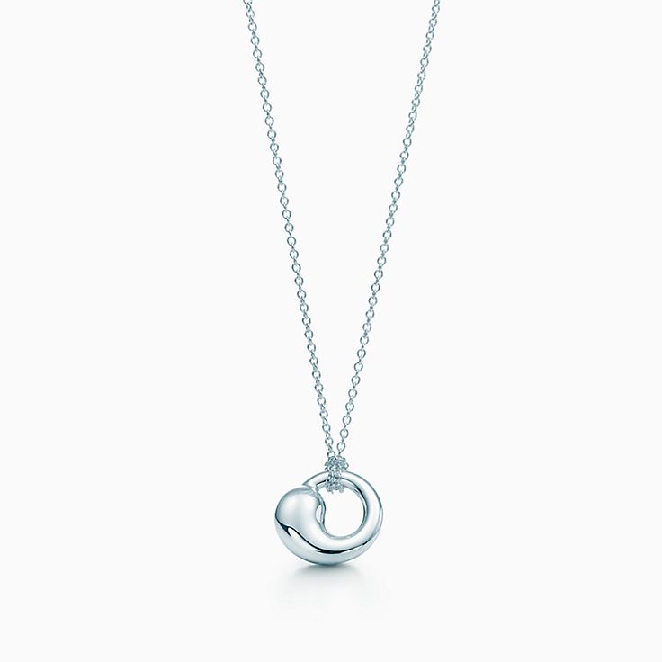 Elsa Peretti Eternal Circle Pendant In Sterling Silver Small Tiffany Co - Elsa Peretti Circle Pendant Elsa Peretti Eternal Circle Pendant In Sterling Silver Small Tiffany Co - Elsa Peretti Circle Pendant