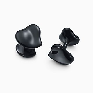 Elsa Peretti™:Full Heart Cuff Links