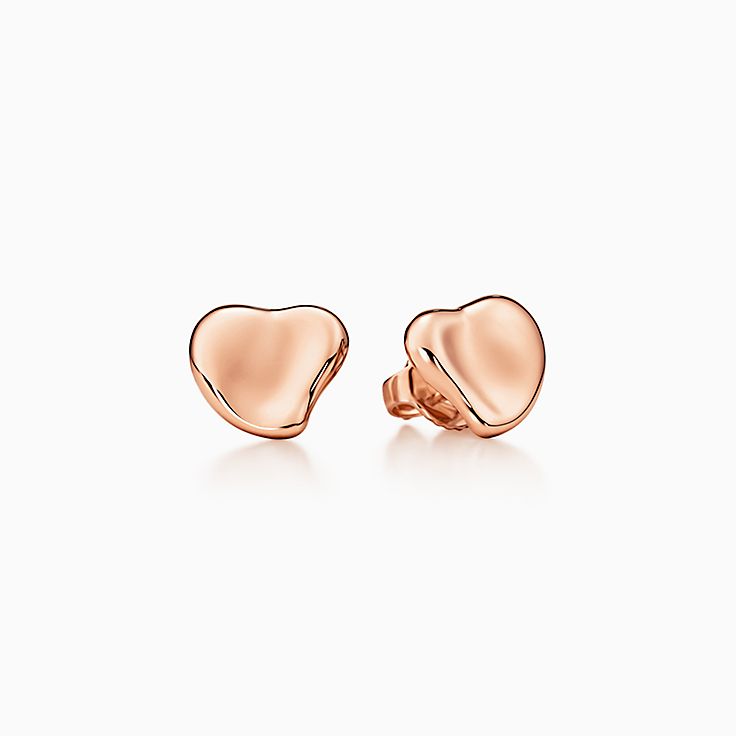 Shelly Rose Gold  Pearl Earring  Jules Bridal Canada