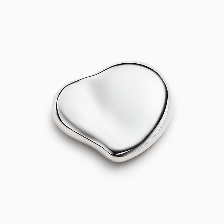 tiffany red heart paperweight