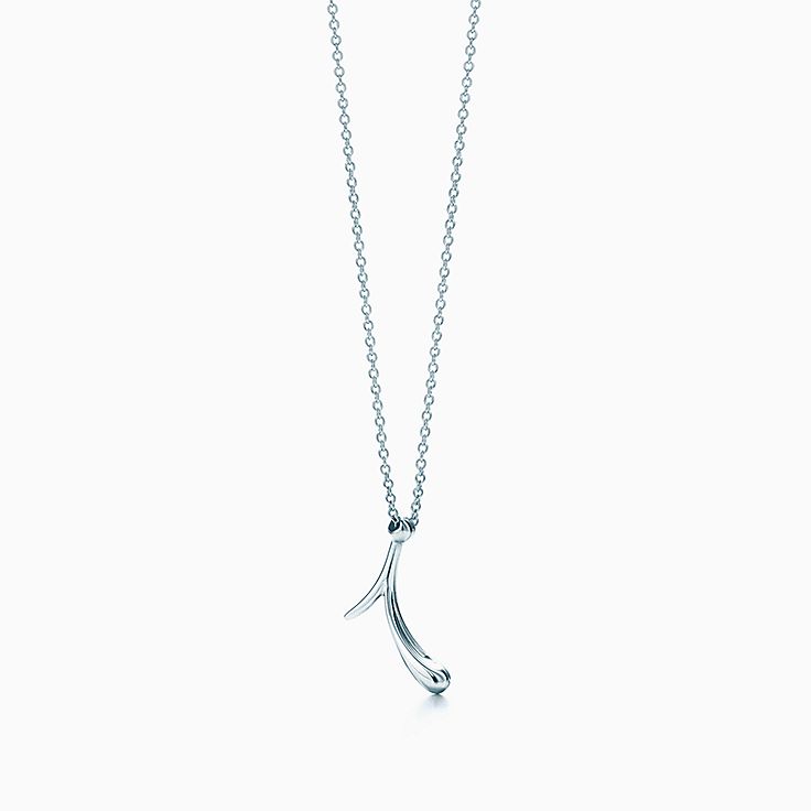 Elsa Peretti Letter Pendant Sterling Silver Small Letters A Z - Tiffany Letter S Pendant Elsa Peretti Letter Pendant Sterling Silver Small Letters A Z - Tiffany Letter S Pendant