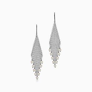 Elsa Peretti™:Mesh Fringe Earrings