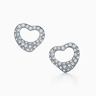 Elsa Peretti®:Open Heart 針式耳環