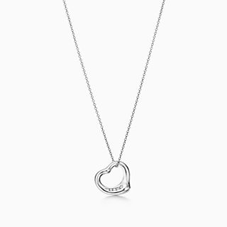 Elsa Peretti®:Open Heart 鏤空心形鍊墜