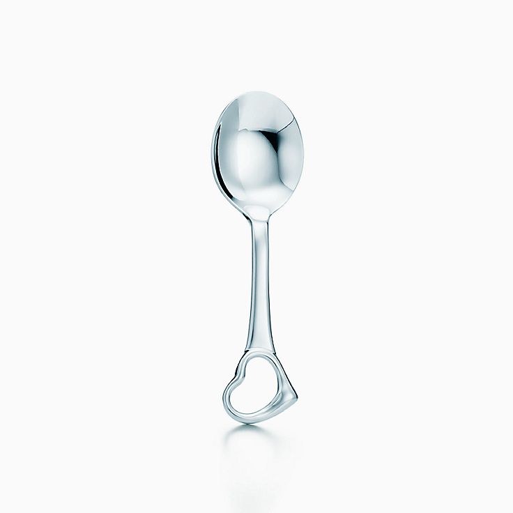 silver baby spoon tiffany