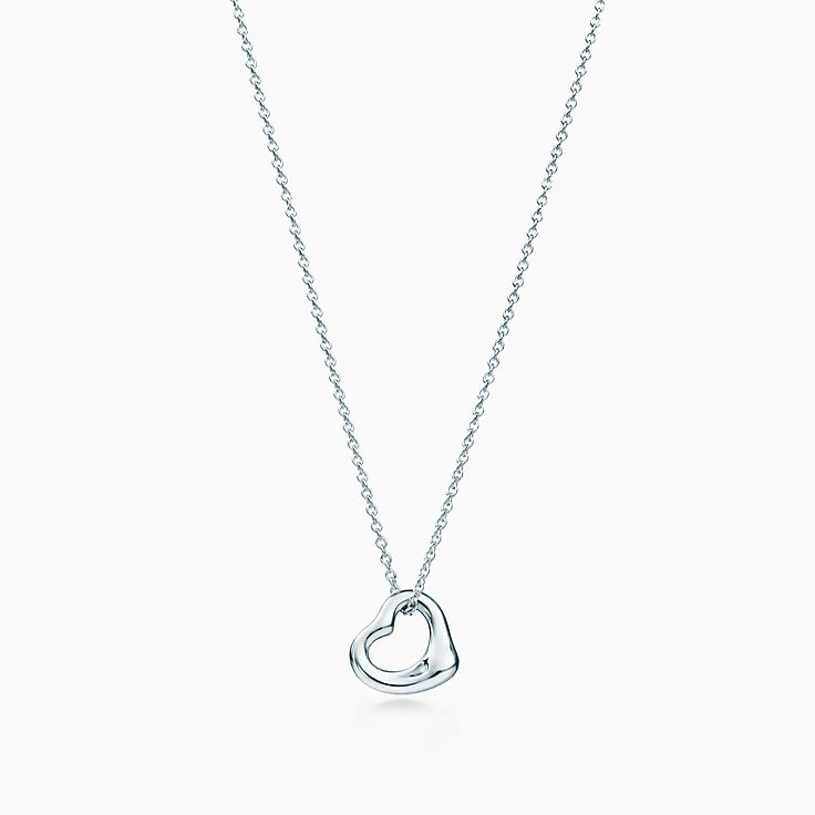 Elsa Peretti Open Heart Pendant In Sterling Silver More Sizes