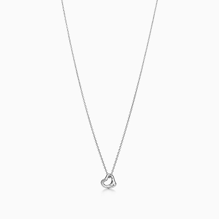 Elsa Peretti® Open Heart Pendant in Sterling Silver, mm