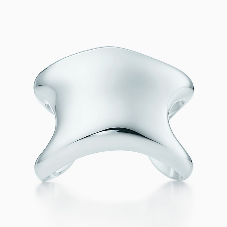 Elsa Peretti® open side cuff in sterling silver, small. | Tiffany & Co. CA