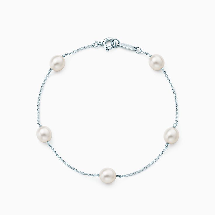 tiffany small pearl bracelet
