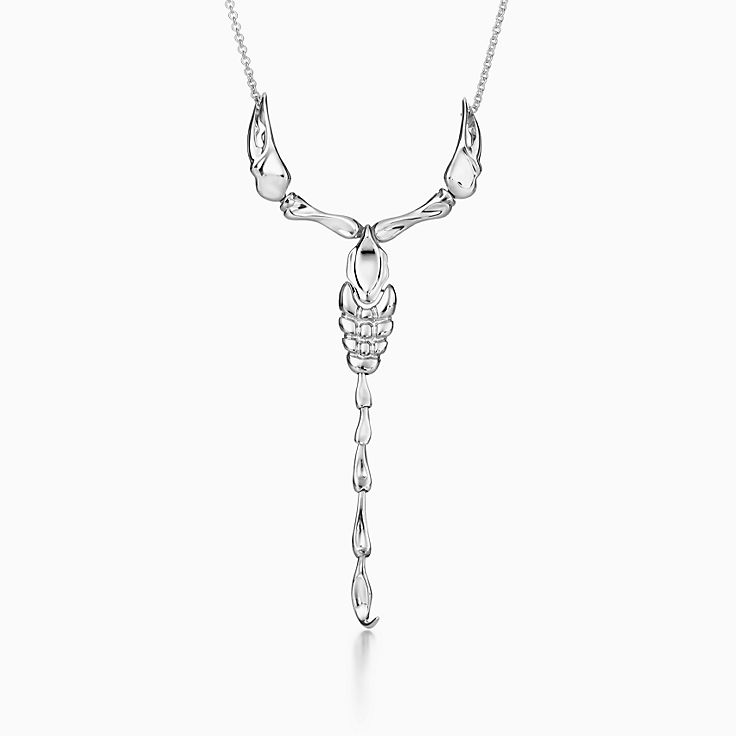 Elsa Peretti® Scorpion pendant in sterling silver. | Tiffany & Co. CA