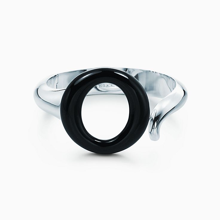 tiffany black jade ring