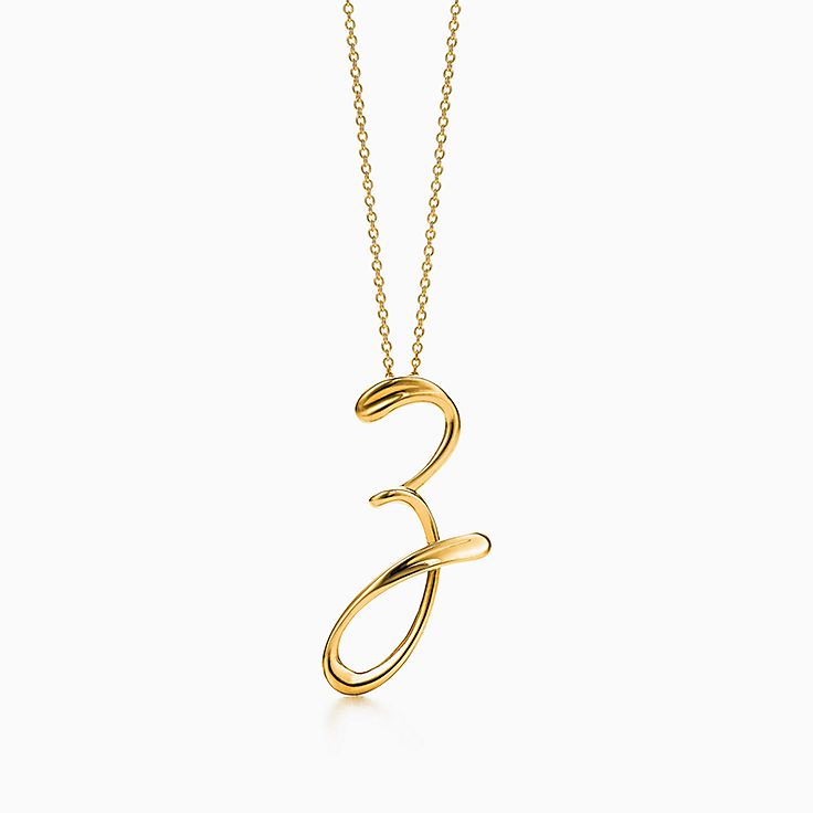 ■日本未入荷・送料込■ TIFFANY & Co. ELSA Letter A-Z Pendant elsa-perettismall-alphabet-