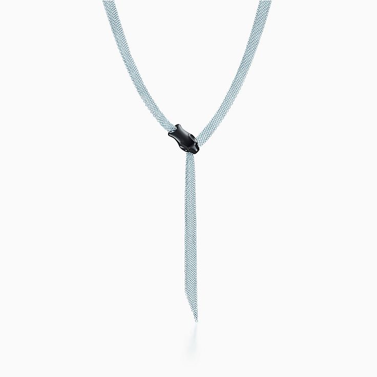 Elsa Peretti® Snake necklace in 