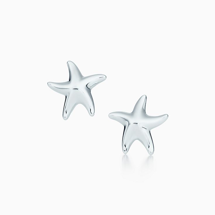 tiffany starfish earrings with diamonds