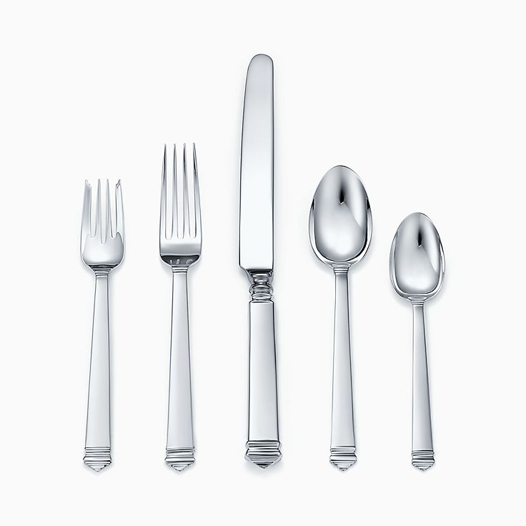 tiffany silver patterns flatware