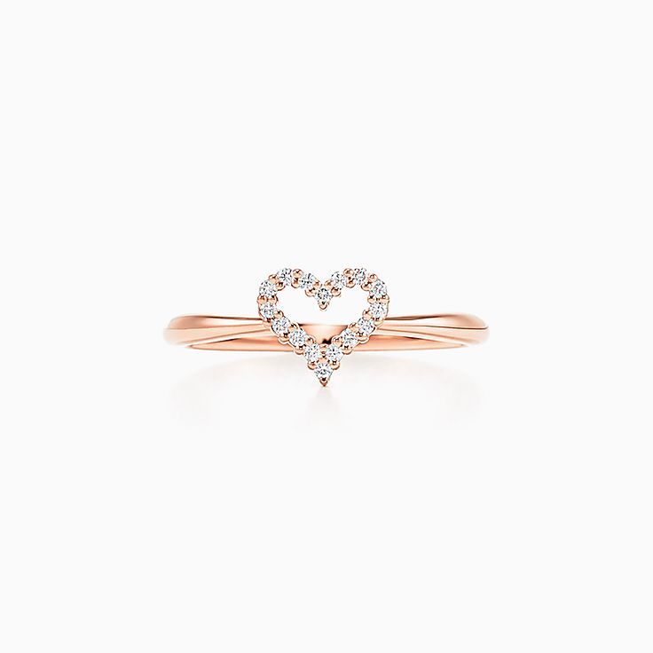 Tiffany and co on sale heart diamond ring