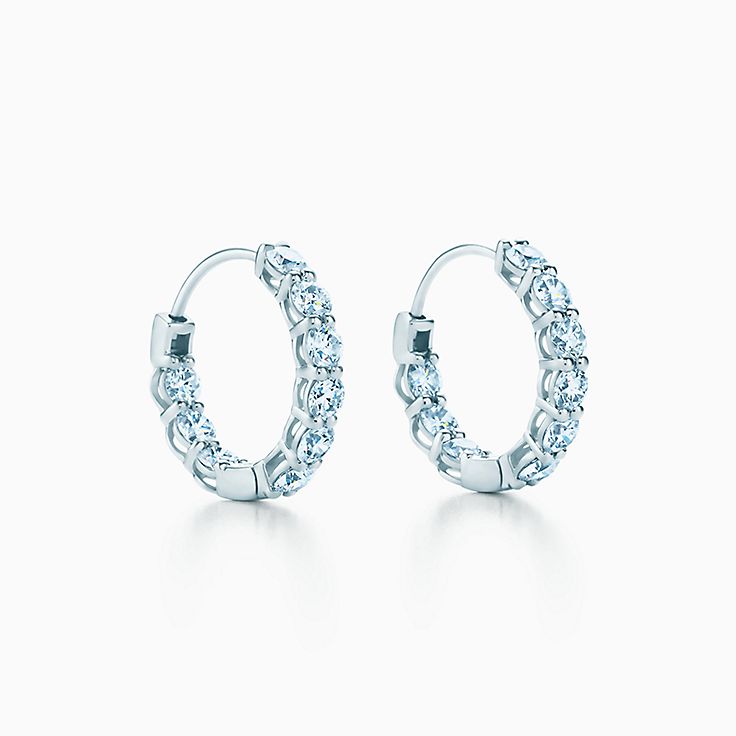 Tiffany small hoop deals earrings