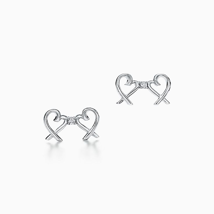 Sterling Silver Earrings Studs Hoops Tiffany Co Https Media Tiffany Is Image Ecombrowsem Paloma Pico Double Loving Heart Earrings 63058289 986330 Sv 1 Jpg Op Usm 2 00