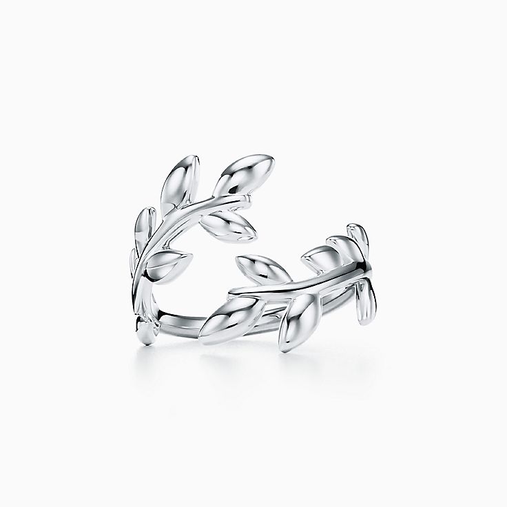 paloma picasso olive leaf bypass ring