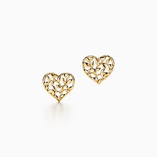 Paloma Picasso®:Olive Leaf Heart Earrings