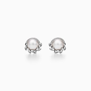 Paloma Picasso®:Olive Leaf Stud Earrings