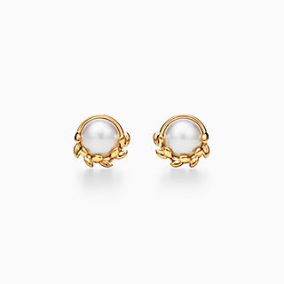 Paloma Picasso®:Olive Leaf Stud Earrings