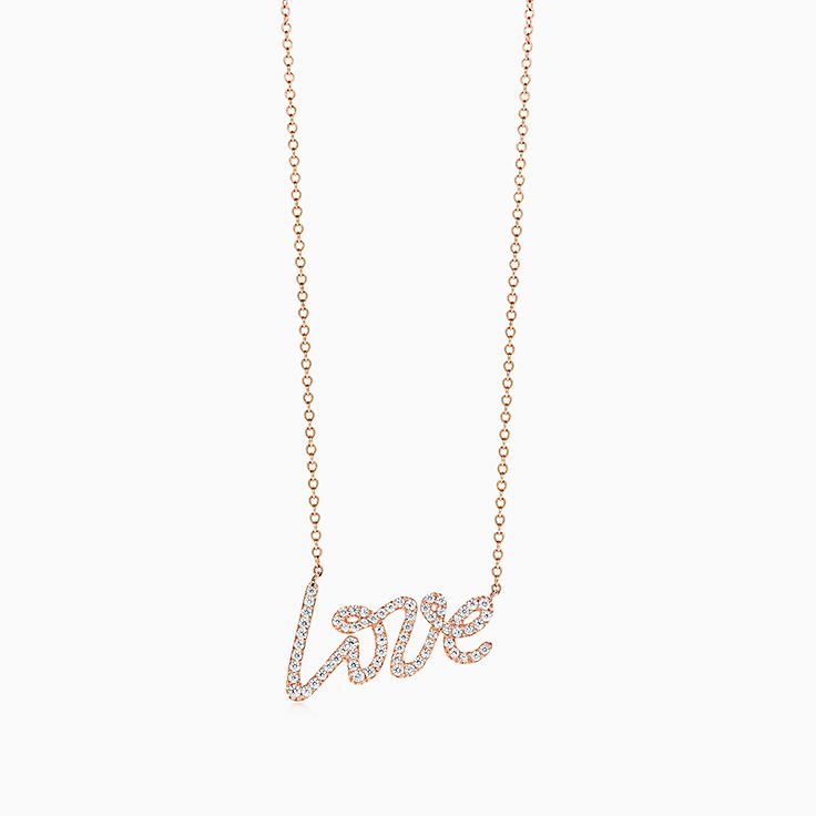 tiffany and co love pendant